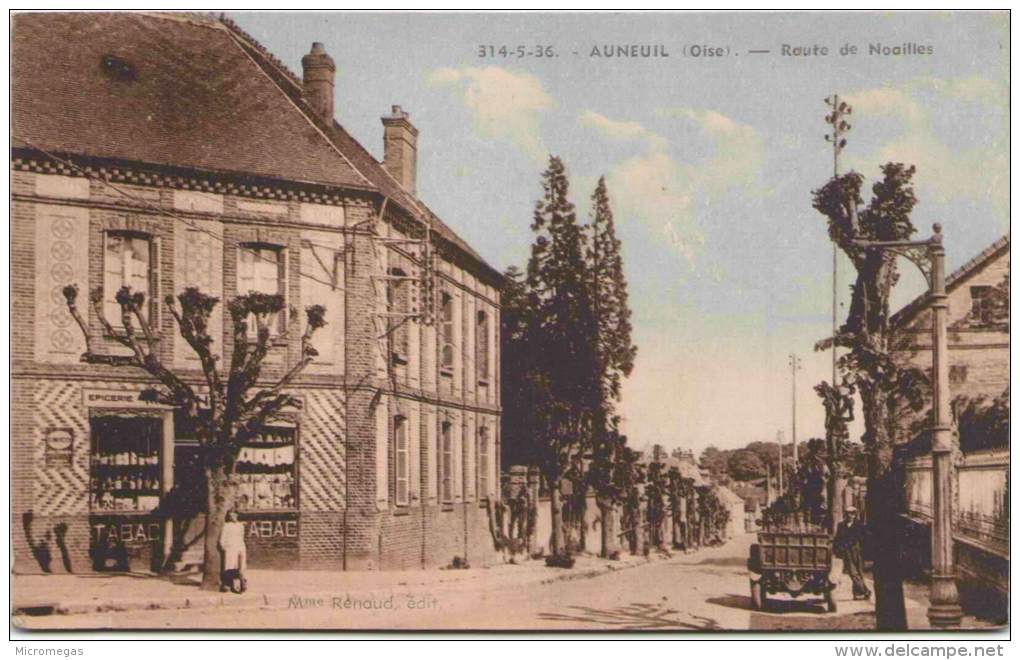 AUNEUIL - Route De Noailles - Auneuil