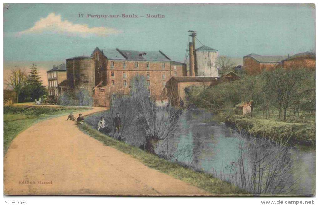 PARGNY-sur-SAULX - Moulin - En L'étatPli Sur Toute La Hauteur - Pargny Sur Saulx