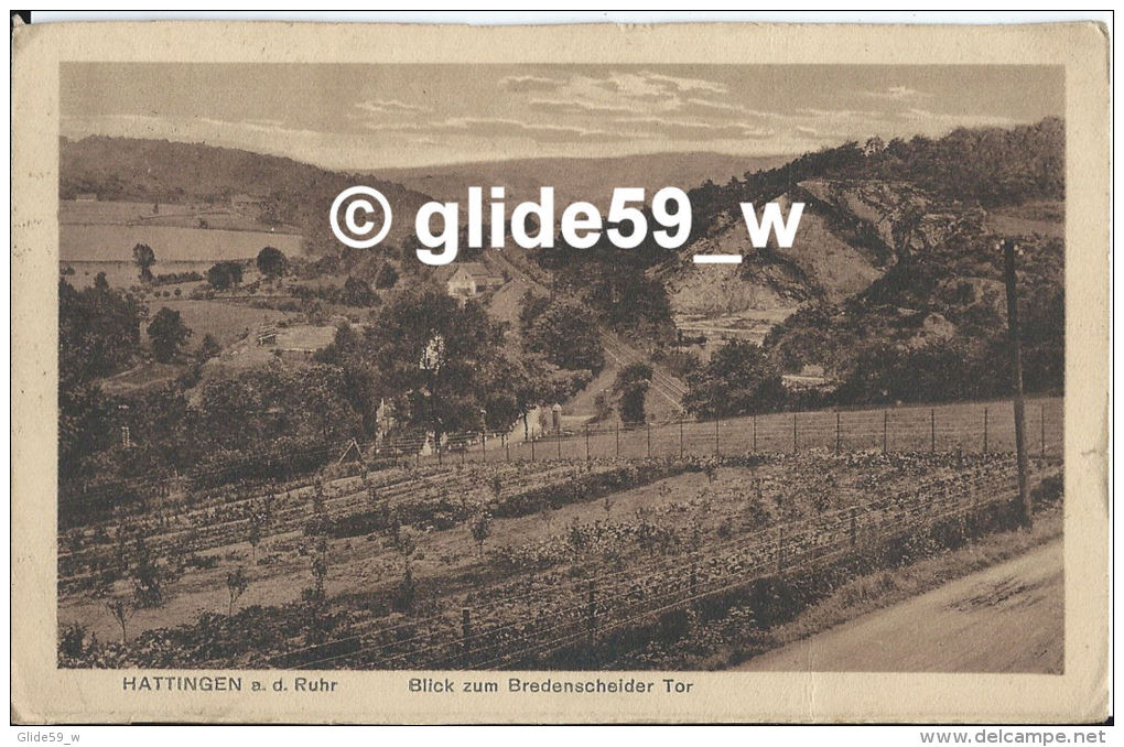 HATTINGEN A. D. Ruhr - Blick Zum Bredenscheider Tor - Hattingen