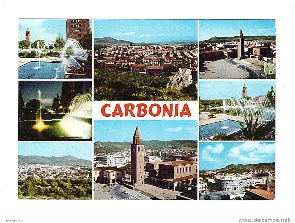 Y601 Carbonia - Panorama - Vedute - Multipla / Non Viaggiata - Carbonia