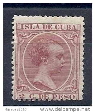 130605545  COLCU  ESP.   EDIFIL Nº  147  *  MH - Cuba (1874-1898)