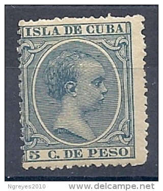 130605547  COLCU  ESP.   EDIFIL Nº  149  *  MH - Kuba (1874-1898)