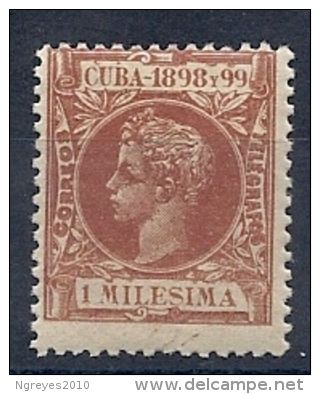 130605551  COLCU  ESP.   EDIFIL Nº  154  *  MH - Cuba (1874-1898)