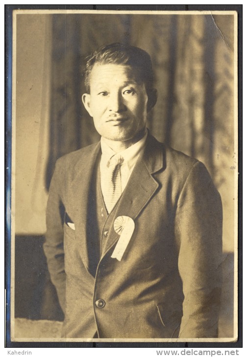 Japan ± 1935, Photo Of A Unknown Man - Anonieme Personen