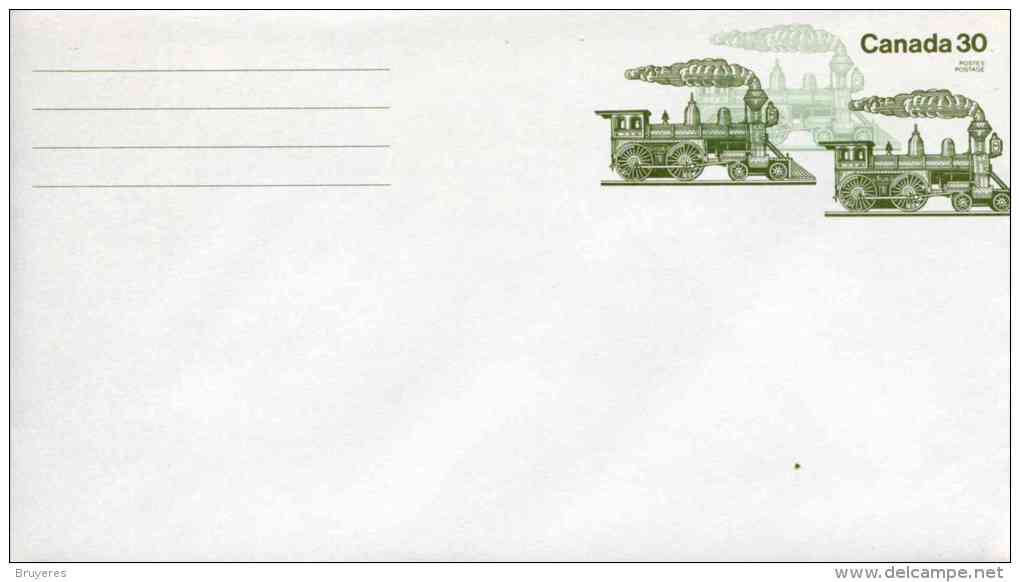Entier Postal Sur Enveloppe - 1953-.... Règne D'Elizabeth II