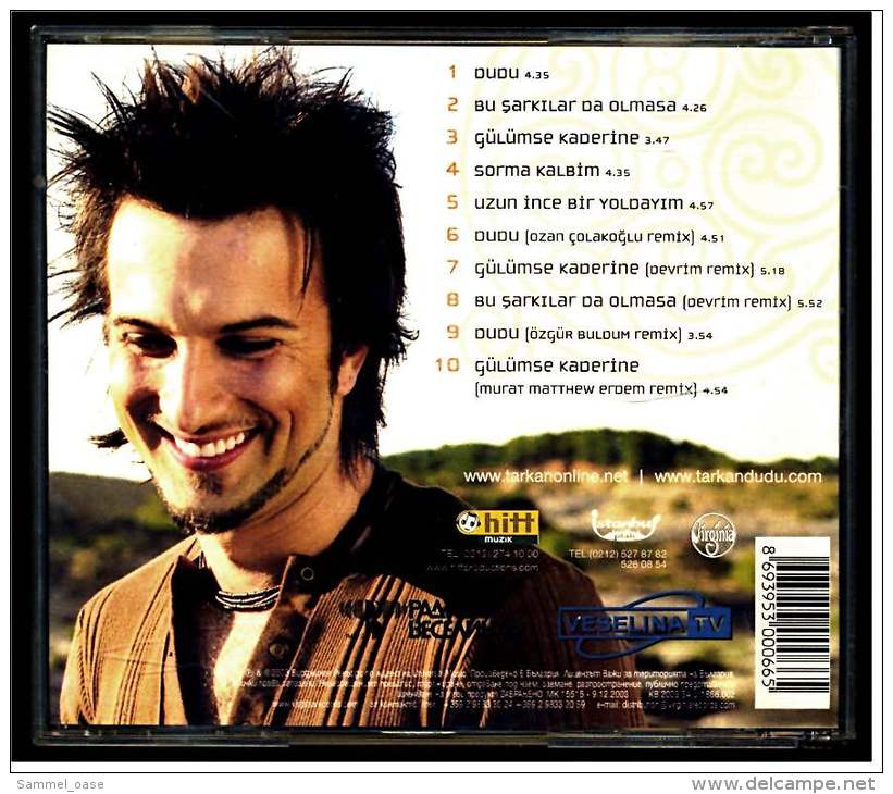 Musik Album CD Türkisch  -  Tarkan  Dudu  -  Von MP Media Germany - World Music