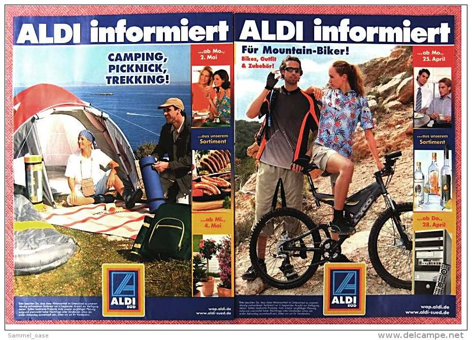 18 X ALDI Informiert Reklame Prospekte Von 2004 Bis 2007 -  Insgesammt  Ca. 220 Seiten - Sonstige & Ohne Zuordnung