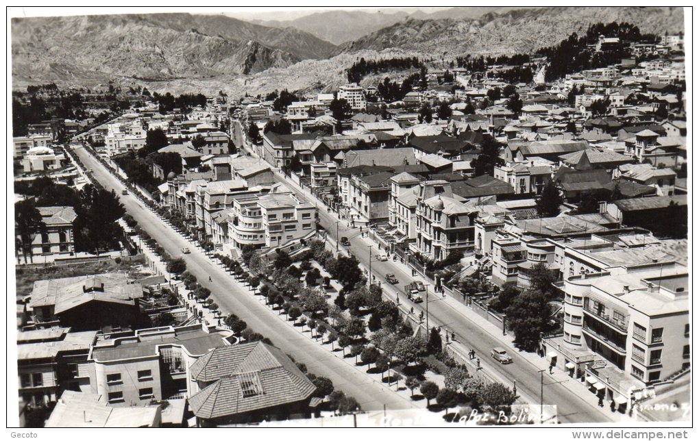 Le Centre De La Paz - Bolivia