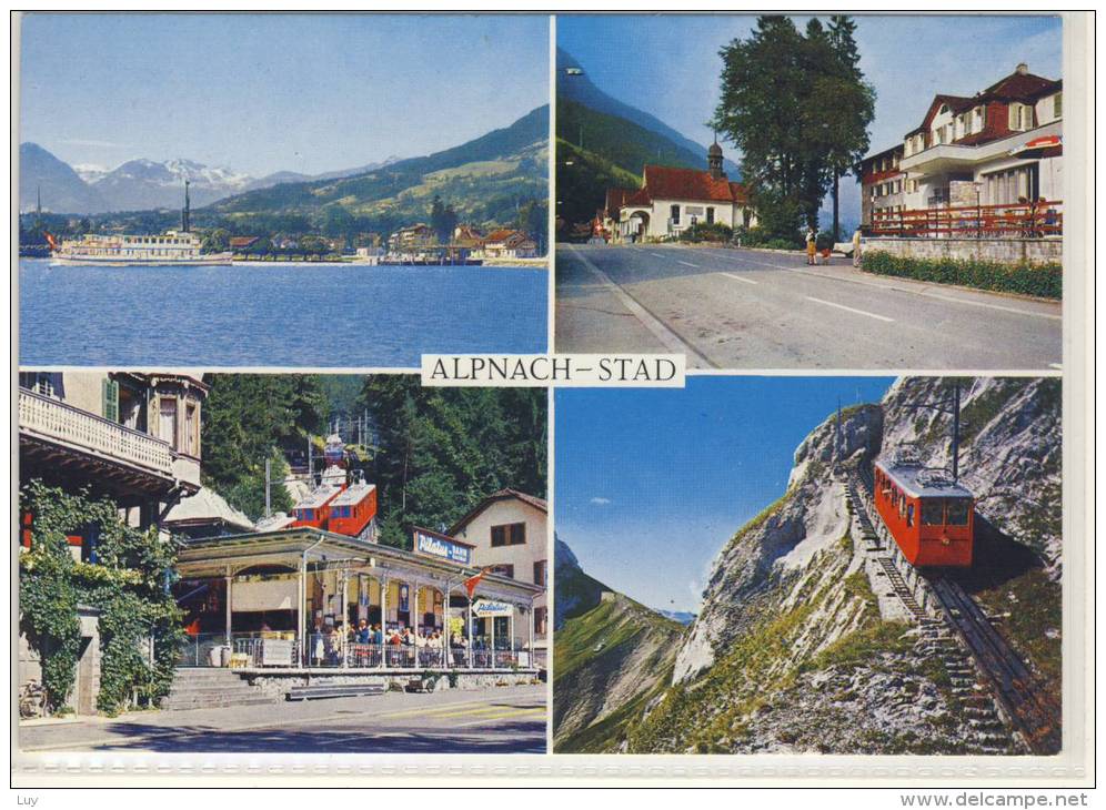ALPNACH - STAD OW ; Am Vierwaldstättersee / Pilatusbahn - 1981 - Alpnach