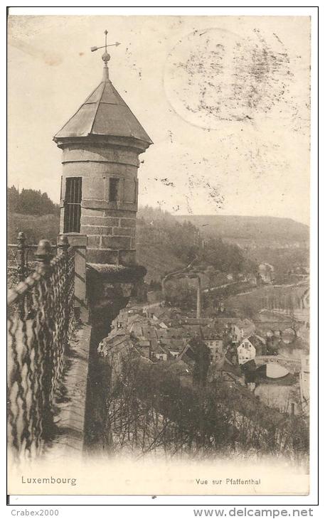 N°Y&T 74   LUXEMBOURG   Vers FRANCE  Le       15 AOUT1911  (2 SCANS) - 1906 Guillaume IV
