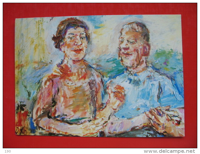 OSKAR KOKOSCHKA:SELBSTPORTRAT MIT FRAU OLDA - Kokoschka