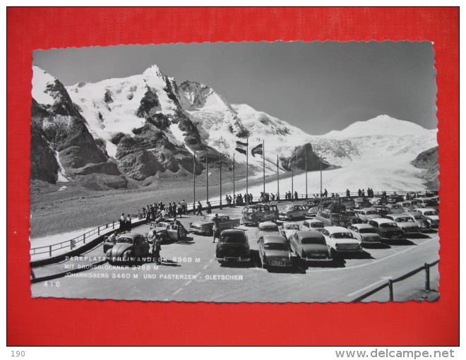 GROSSGLOCKNER HOCHALPENSTRASSE PARKPLATZ  FREIWANDECK; AUTO - Heiligenblut