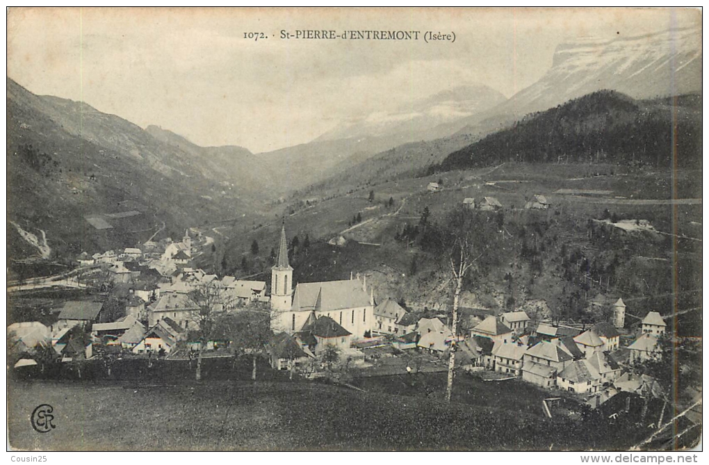 38 SAINT PIERRE D'ENTREMONT - Vue Générale - Saint-Pierre-d'Entremont