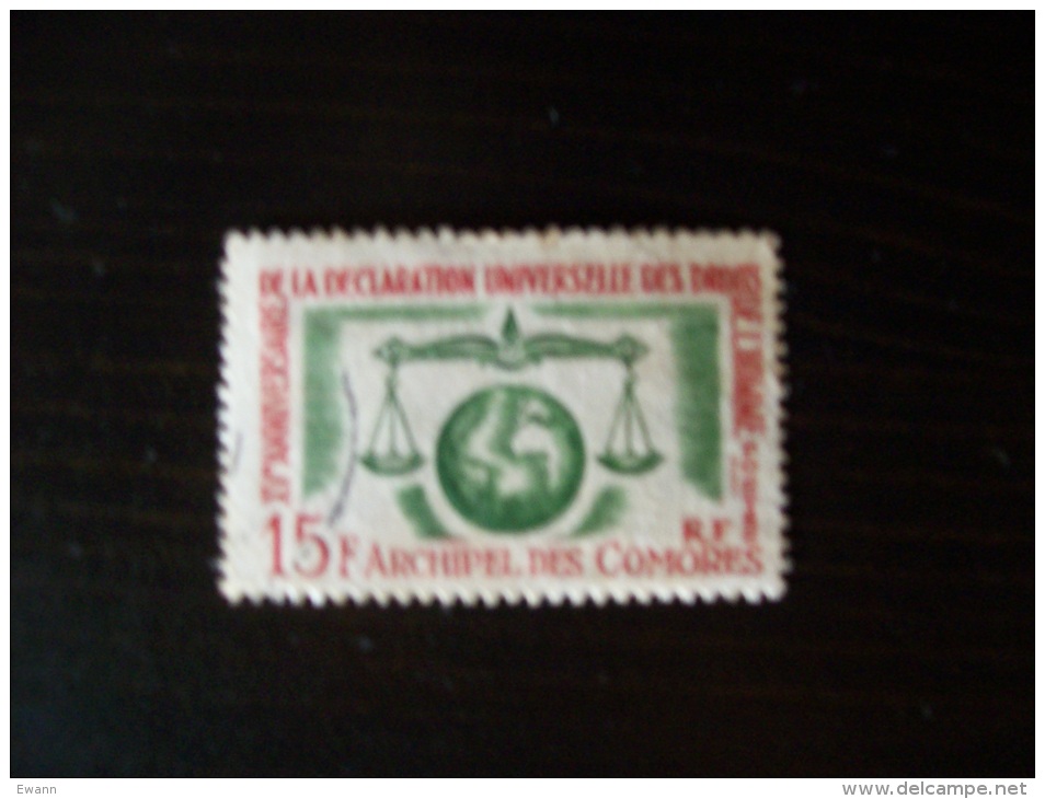 Comores: Timbre N° 28 (YT) - Used Stamps