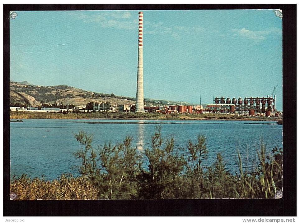 Y639 Montebello Jonico - Saline Joniche - La Zona Industriale / Viaggiata 1979 - Autres & Non Classés