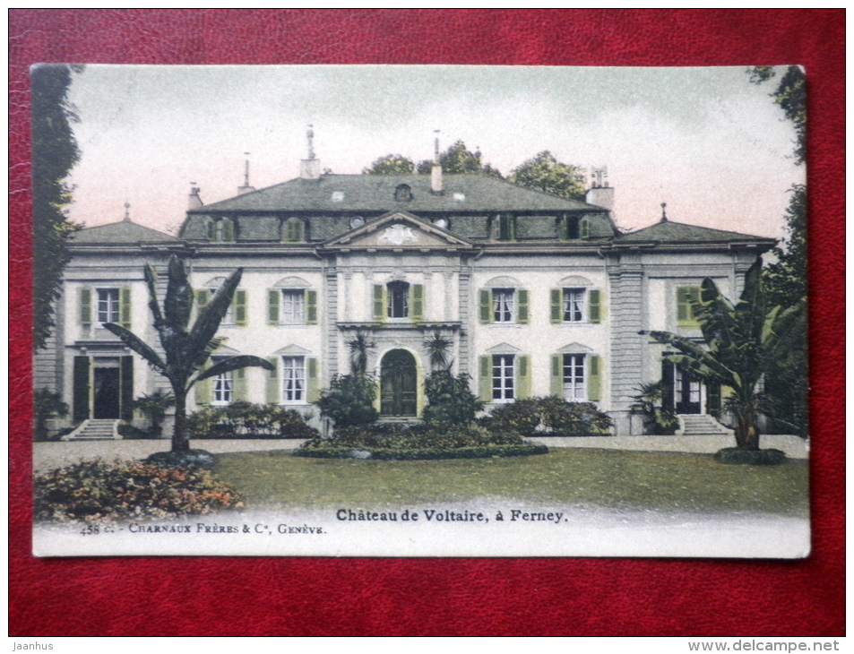 Château De Voltaire , à Ferney - Old Postcard - France - Unused - Ferney-Voltaire