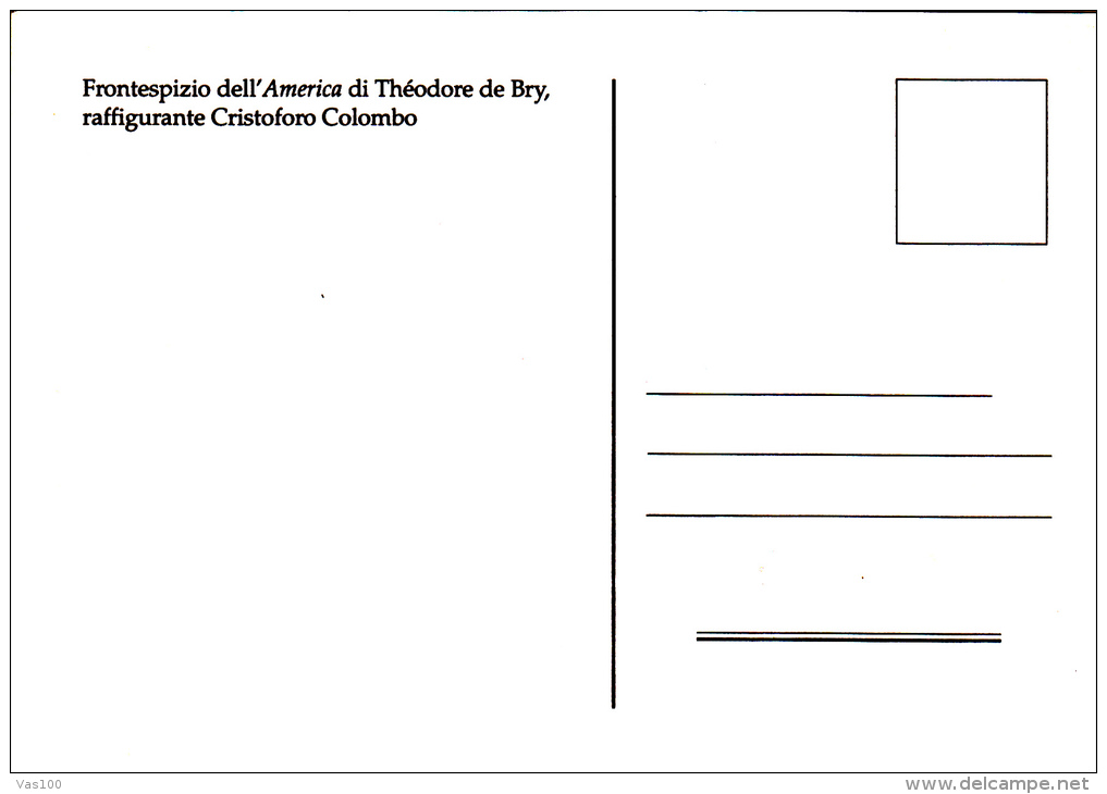 CRISTOPHER COLUMBUS,EXPLORER, MAXICARD, CARTES MAXIMUM, CM, 2005,ROMANIA - Cristóbal Colón