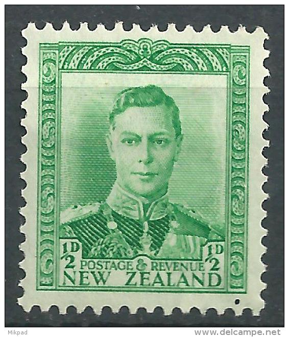 New Zealand 1938 1/2 D - Mint - Unused Stamps