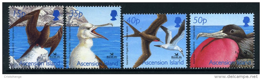 Ascension 2001 World Bird Festival - Frigate Bird Set MNH - Ascension