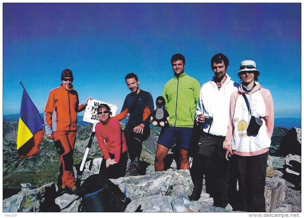 CLIMBING,ESCALADE,MOUNTAINEERS,POSTCARD,UNUSED - Bergsteigen
