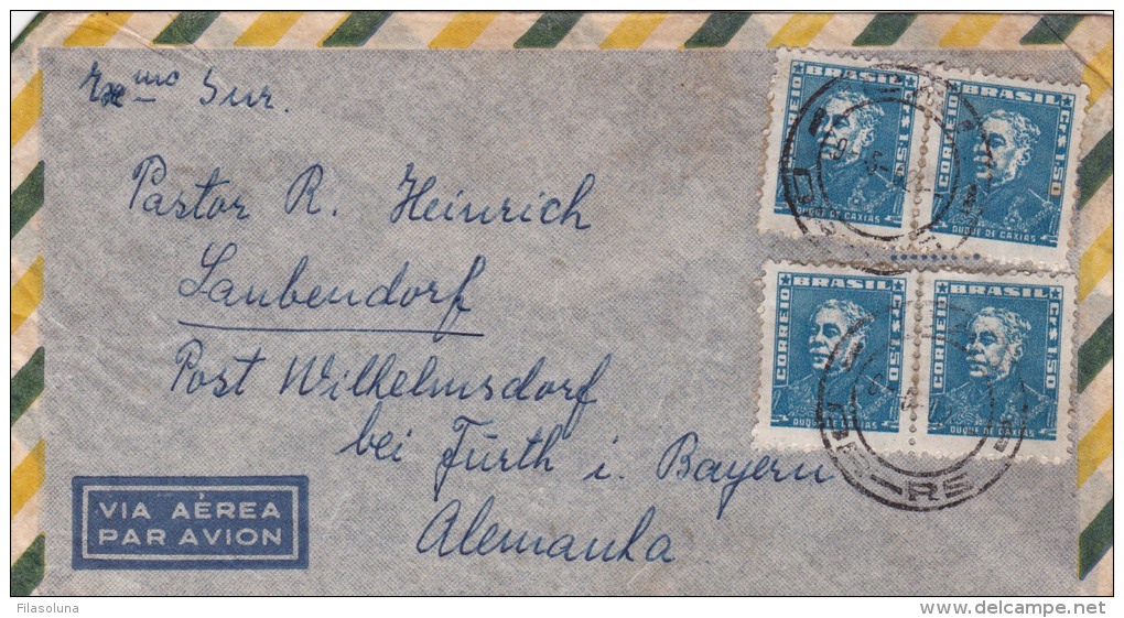 00368 Carta De Brasil A Laubendorf - Storia Postale