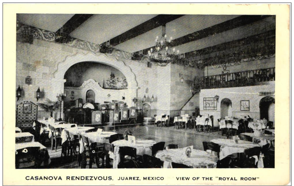 Royal Room, Casanova Rendezvous, Juarez, Mexico - Mexique