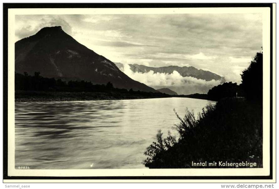 Inntal Mit Kaisergebirge  -  Ansichtskarte Ca.1960    (2086) - Rosenheim