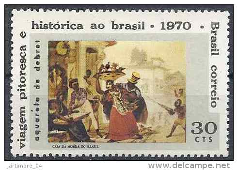 1970 BRESIL 929** Tableau Debret - Unused Stamps