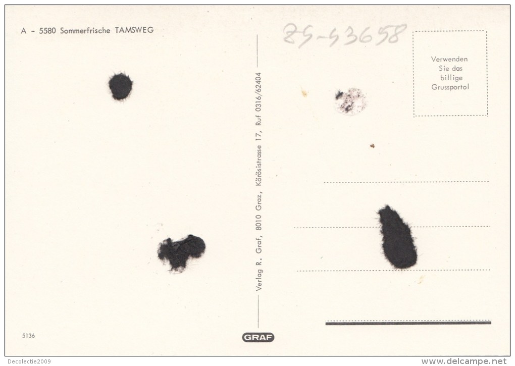 ZS43658 Sommerfrische   Tamsweg    2 Scans - Tamsweg