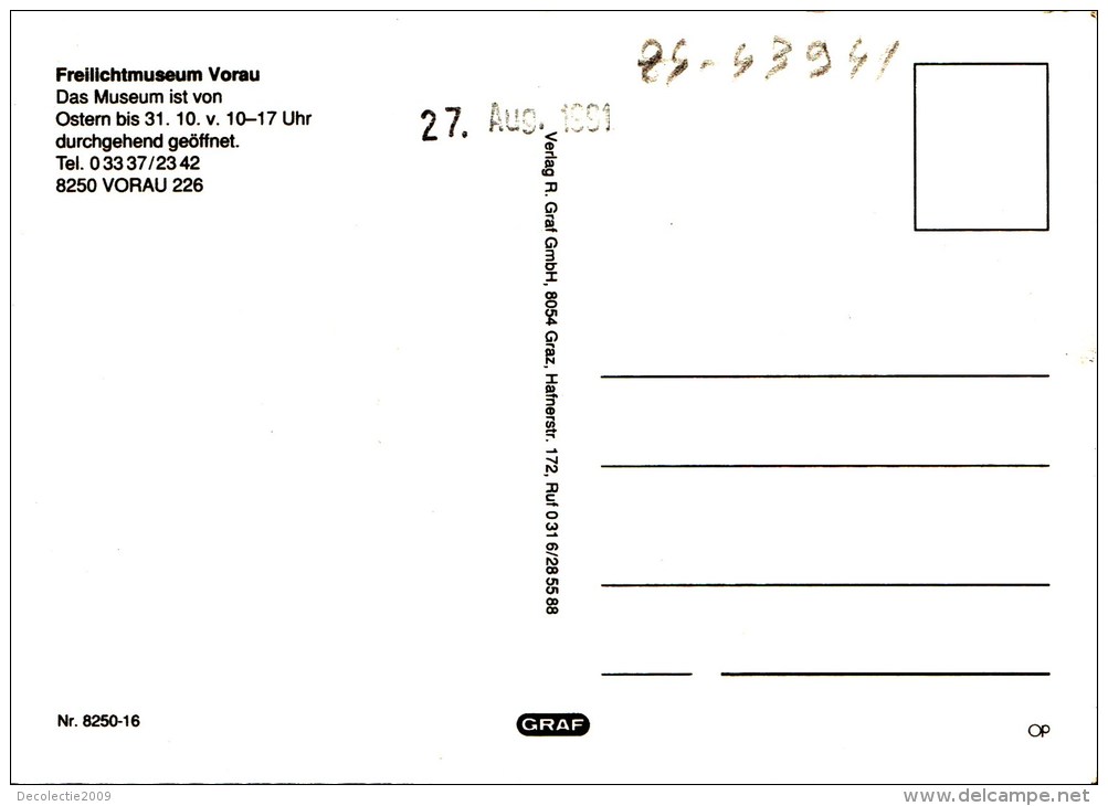 ZS43941 Freilichtmuseum   Vorau   2 Scans - Vorau