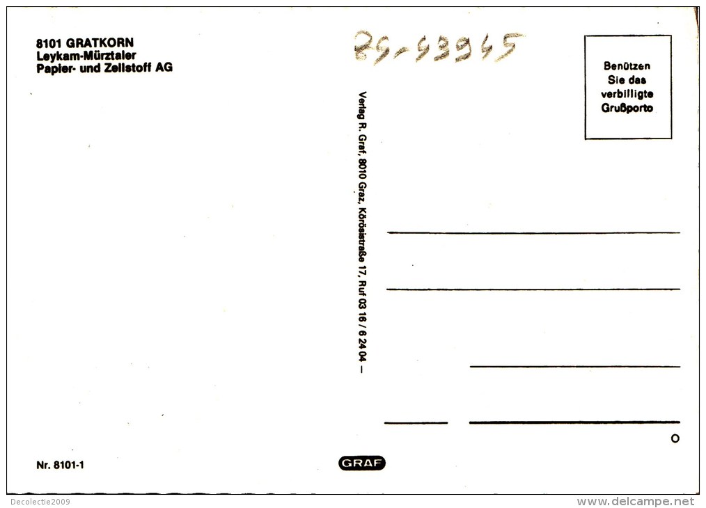 ZS43945 Gratkorn Leykam Murztaler    2 Scans - Gratkorn