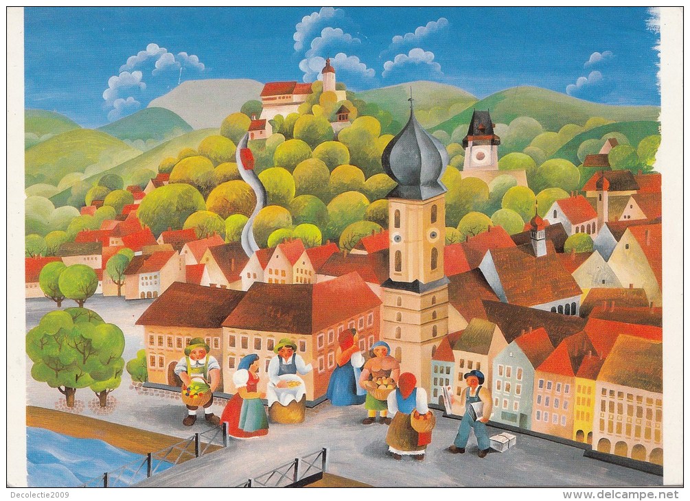 ZS43998 Mitglied  Helmut Kramer  Paint Peintures   Graz      2 Scans - Graz