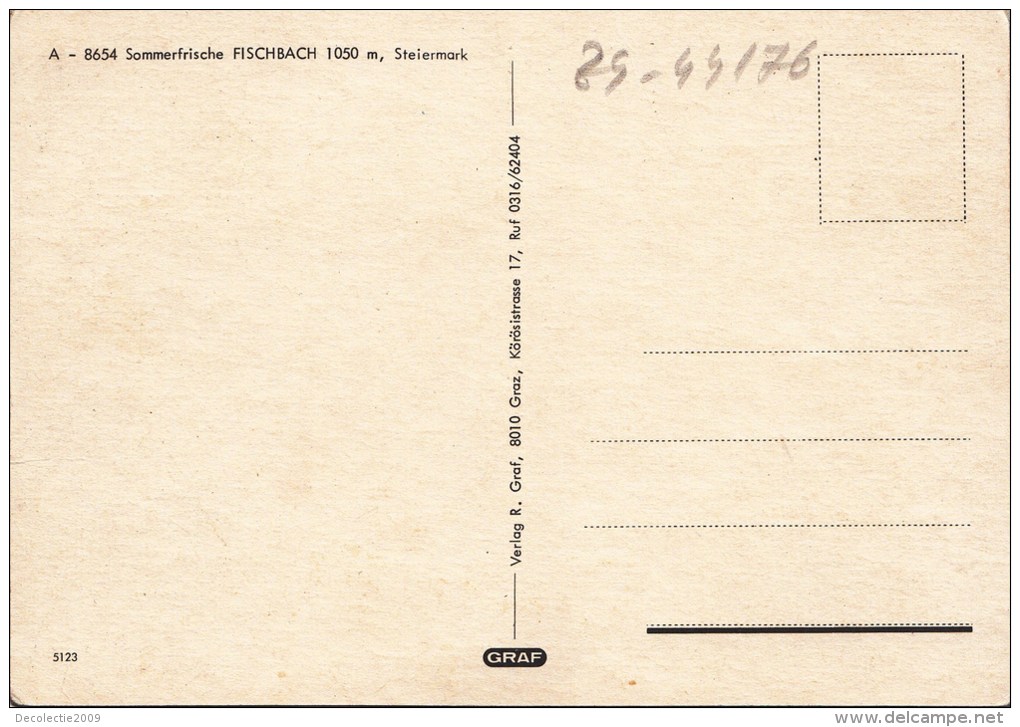 ZS44176 Sommerfrisce Fischbach    2 Scans - Feldbach