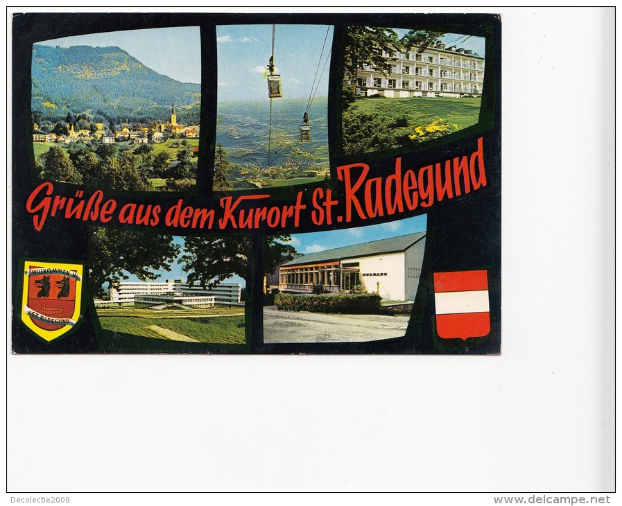 ZS44243 St Radegund   2 Scans - St. Radegund