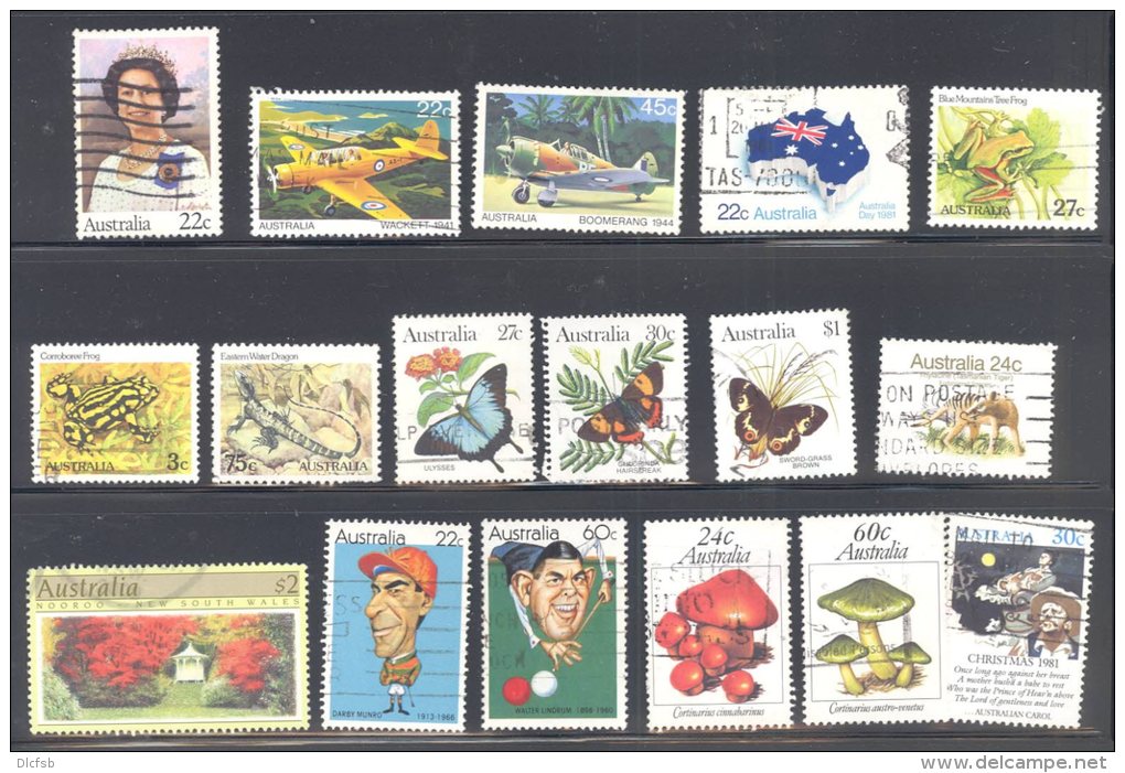 AUSTRALIA, 1981-83 Selection Includes High Values - Gebruikt