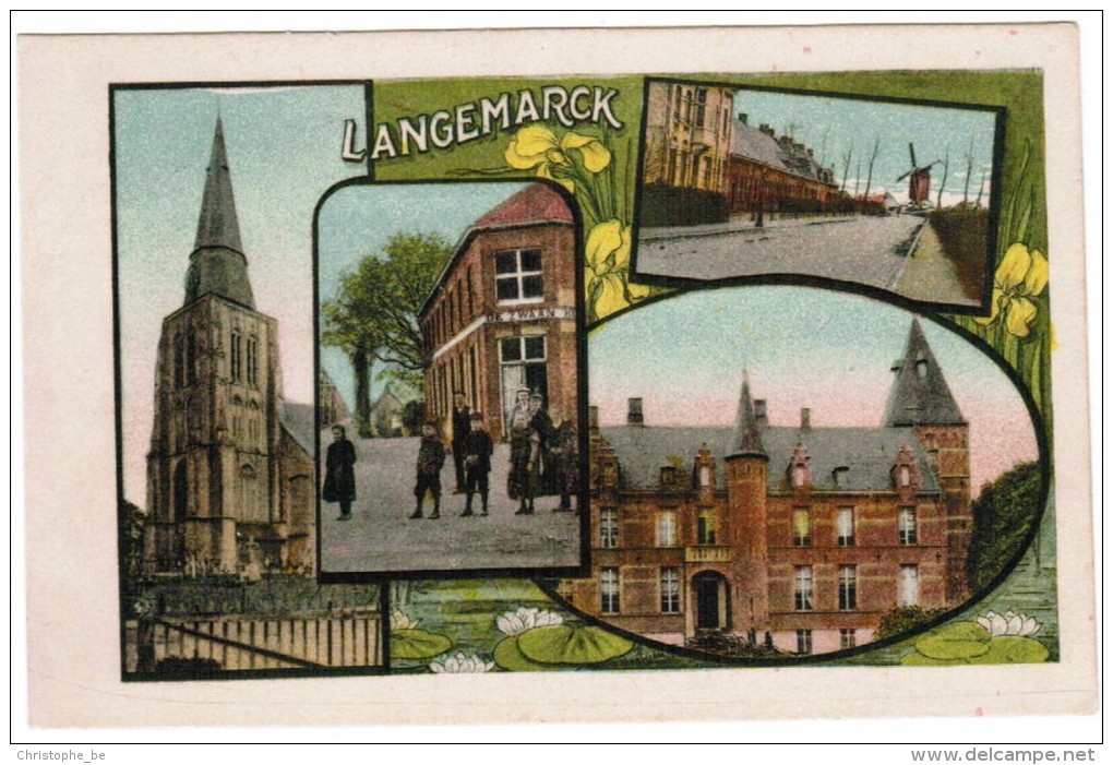 Langemark, Langemarck, Meerdere Zichten (pk12173) - Langemark-Poelkapelle