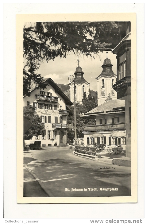 Cp, Autriche, St-Johann In Tirol, Hauptplatz - St. Johann In Tirol