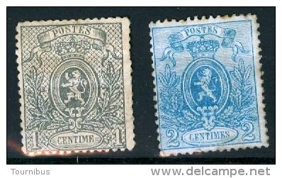 N° 23-24  X  / 1866-67 - 1866-1867 Coat Of Arms