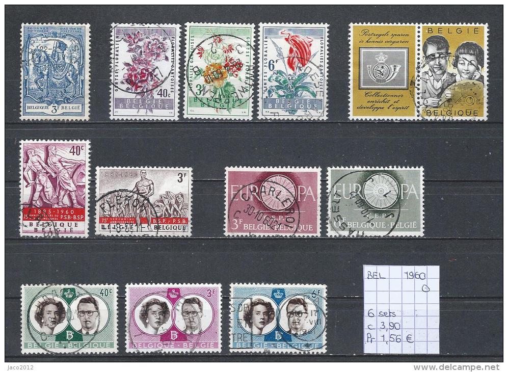 1960 - 6 Sets Gest./obl./used - Used Stamps