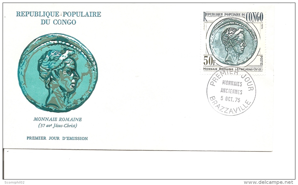 Monnaies Romaines ( FDC Du Congo Brazzaville De 1975 à Voir) - Coins