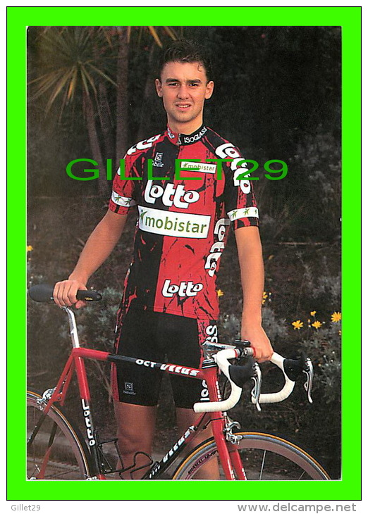 CYCLISME - SÉBASTIEN DEMARBAIX - LOTTO - MOBISTAR ISOGLASS , 1997 - - Radsport