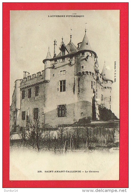 SAINT-AMANT-TALLENDE ( Puy-de-Dôme ) Le Château - Autres & Non Classés