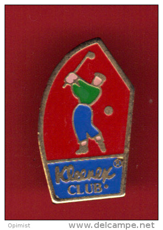 29701-Pin's.golf.Kleenex Club.. - Golf