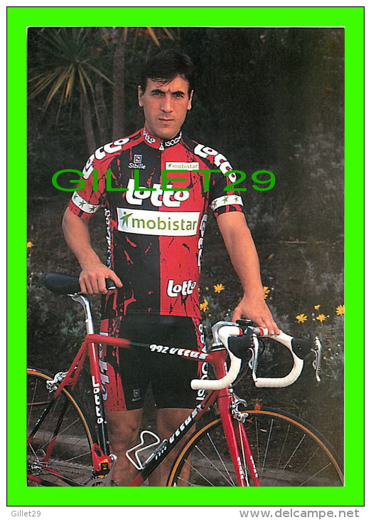 CYCLISME - DJAMOLIDINE ABDOUJAPAROV - LOTTO - MOBISTAR ISOGLASS , 1997 - - Wielrennen