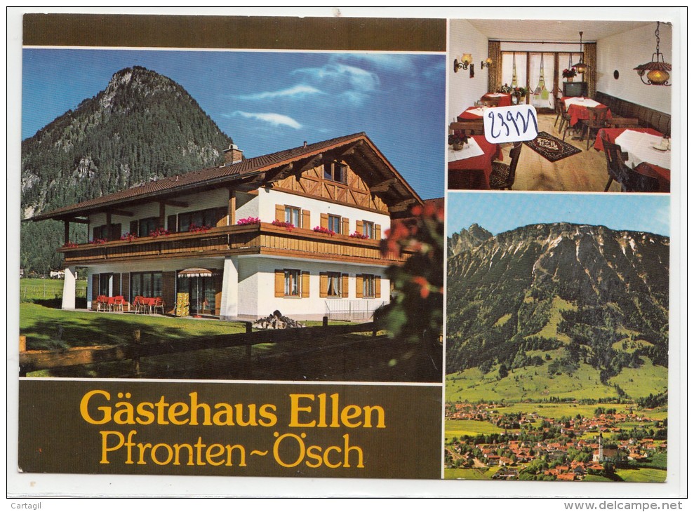 CPM GF - 23921-Allemagne - Pfronten   -  Mulivues Gästehaus Ellen-Envoi Gratuit - Pfronten