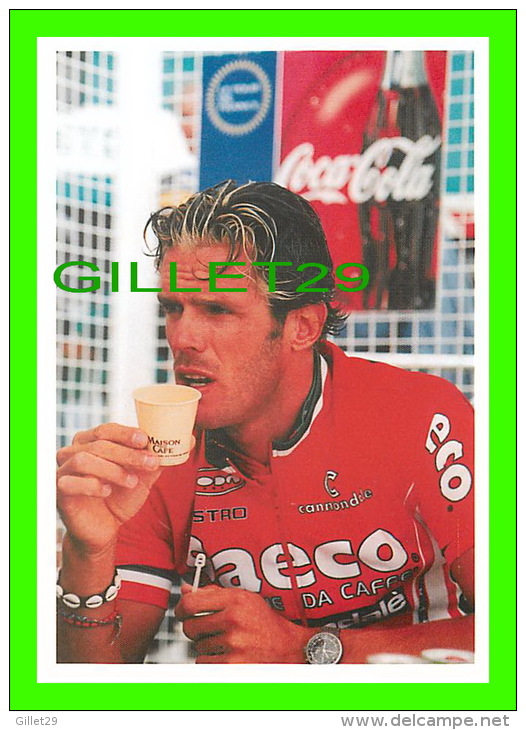 CYCLISME - LE TOUR 98, CHOLET (49) - MARIO CIPOLLINI AU DÉPART 5e ÉTAPE CHOLET-CHÂTEAUROUX - PHOTO, PIERRE LORRIAUX - - Cyclisme