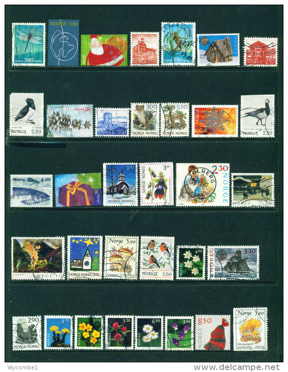 NORWAY - Lot Of Used Pictorial Stamps As Scans 2 - Collections
