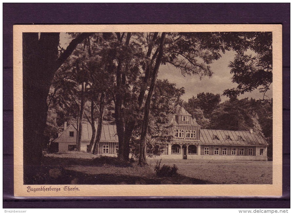 AK Jugendherberge CHORIN Karte Gebr. 1931 - Chorin