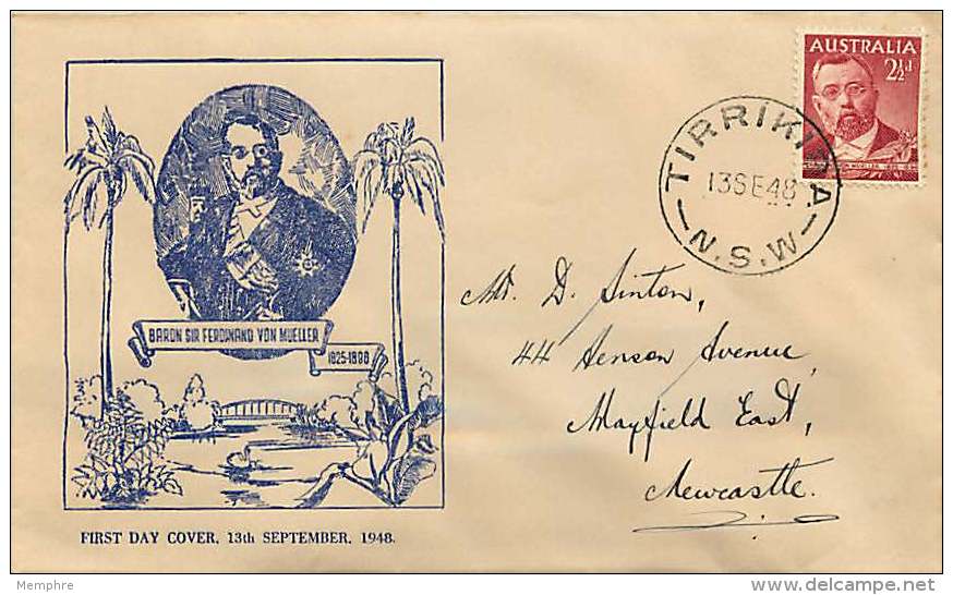 1948 Von Mueller  Smyth Cover - FDC