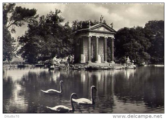 Roma - Villa Borghese - Il Lagheto - 209 - Formato Grande Non Viaggiata - Parks & Gardens